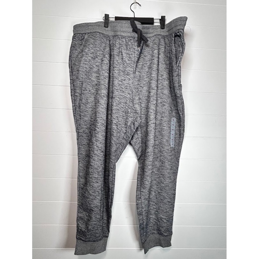 Old Navy Womens 4X‎ Gray Heathered Fleece Joggers Drawstring Sweatpants Lounge